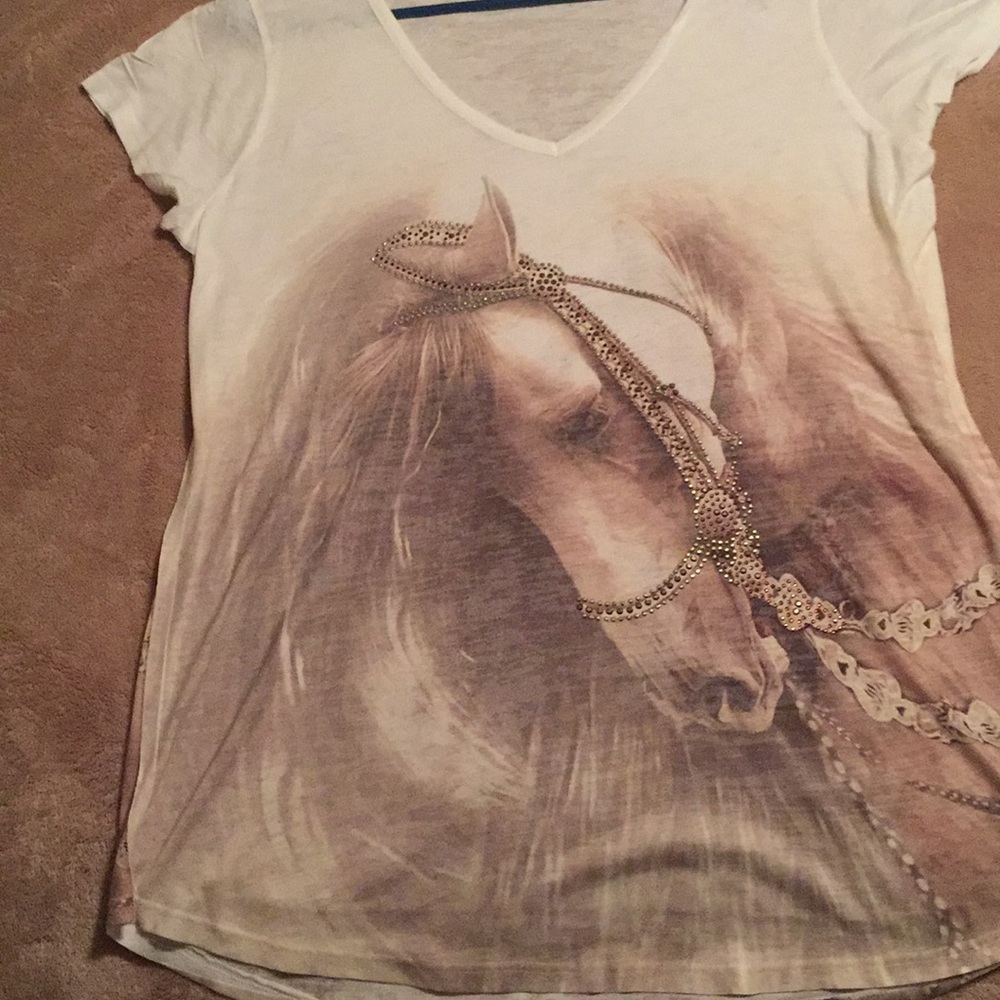 Horse shirt sz Large